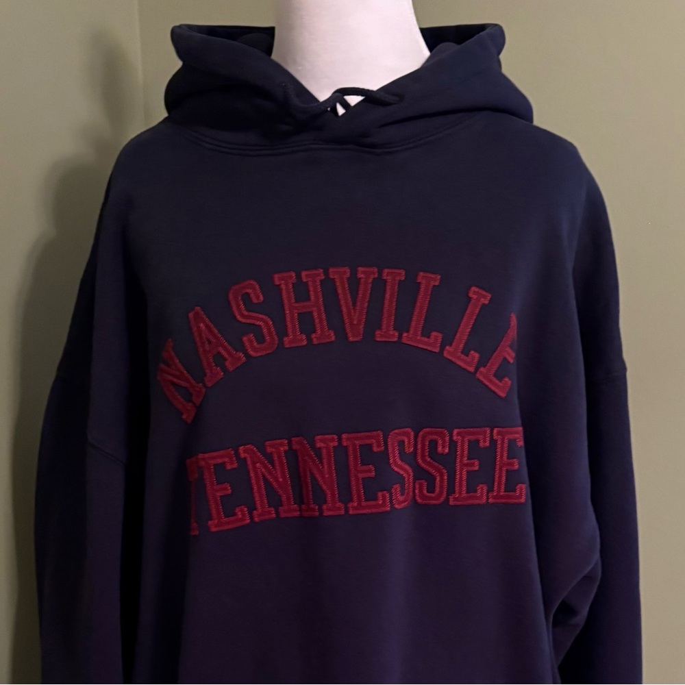 NWT John Galt Nashville Navy Hoodie